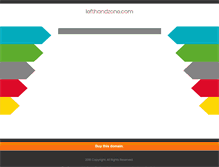 Tablet Screenshot of lefthandzone.com